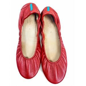 Tieks Leather Ballet Flats Foldable Size 9